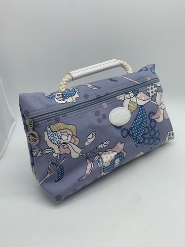 Longchamp floral print canvas