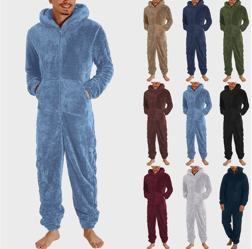 Mens teddy bear fleece - teddy,