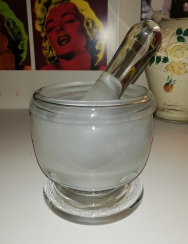 Vintage heavy chunky - vintage, clear