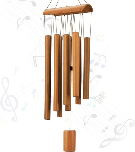 Bamboo wind chimes for outside - for,
