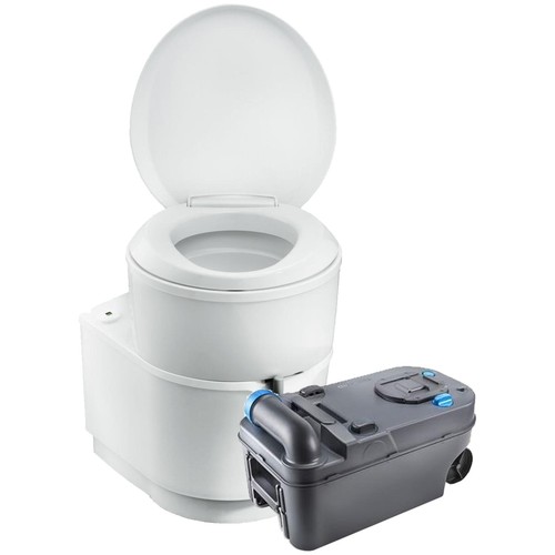 Cassette toilet electric flush - cassette,