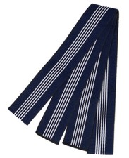 Japanese Traditional Onsen Yukata Kimono Belt 240 x 5cm Made in JAPAN Navy Blue