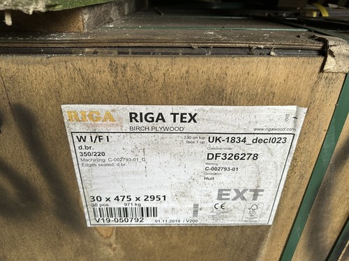 Phenolic plywood 30mm - phenolic, 27/30mm