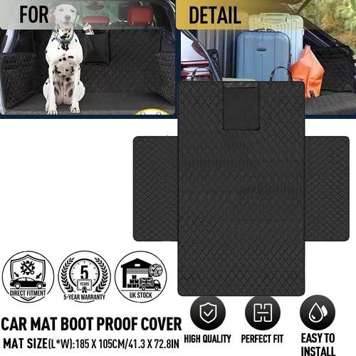 Black oxford waterproof - black, car