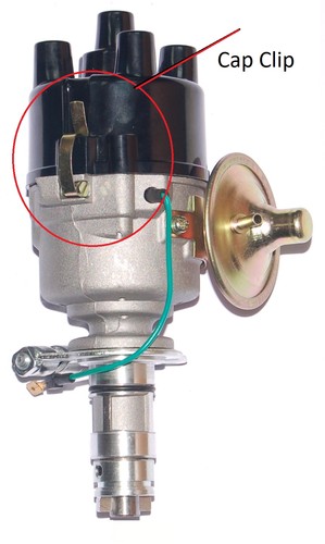 Pair cap clips for - cap, lucas