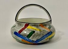 Eva Zeisel 1920's GOBELIN Bauhaus Handled Bowl SMF Wheelock Black Forest Pottery