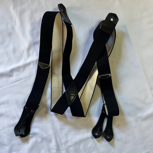 Filson braces suspenders black - braces,