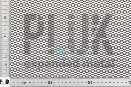 40cm 100cm black aluminium - 100cm,