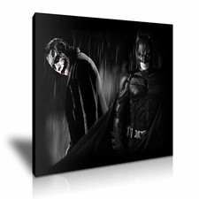 Joker Batman Stretched Canvas