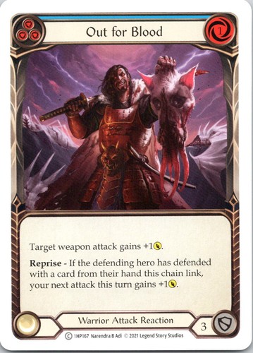 Out for blood common - (red),