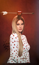 Lana Del Rey Hand Signed
