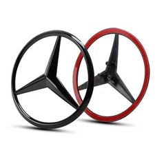 3Pins Star Logo Trunk Emblem