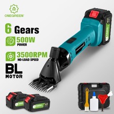 Cordless Sheep Shearer Shearing Clippers Electric Shearing Machine Kit 2 Battery