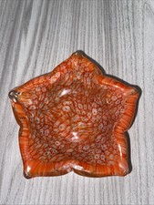Vintage Murano Orange Small