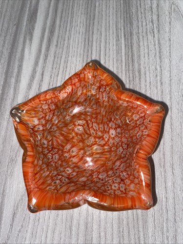 Vintage murano orange small - orange,