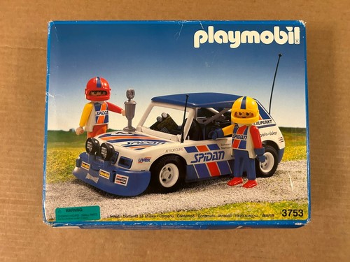 Playmobil 3753 blue - rally, car