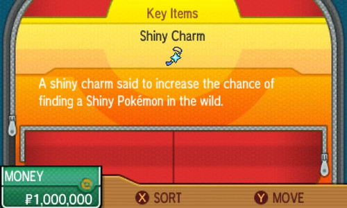Gen shiny charm oval - charm,