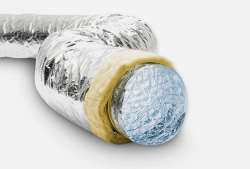 Acoustic insulated ducting - insulated,