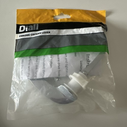 Diall chrome cistern lever for - cistern,