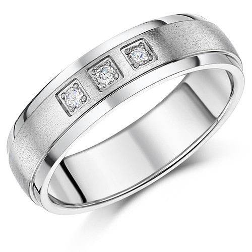Titanium diamond ring - titanium,