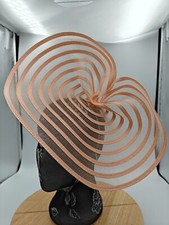 peach large straw net