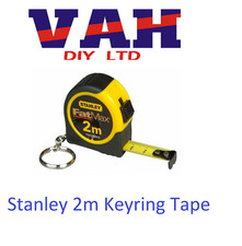 Pocket Keyring Measuring Tape Stanley FatMax 2m  Stocking Filler 1-33856