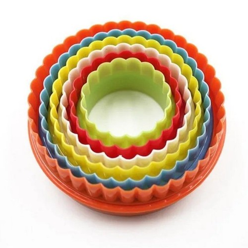 6pc round cookie - round, cutter