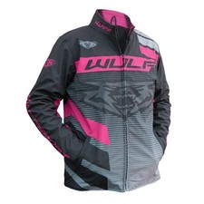 Wulfsport Adults Matrix Motocross MX Enduro Quad Trials Bike Jacket Pink SMALL