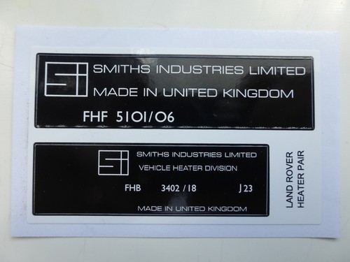 Land rover series smiths - rover, 3