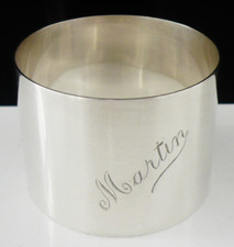 Sterling Silver Napkin Ring