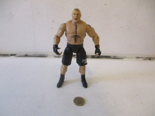 Mattel wwe brock lesnar elite - lesnar,