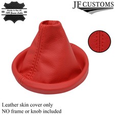 RED LEATHER GEAR GAITER FITS