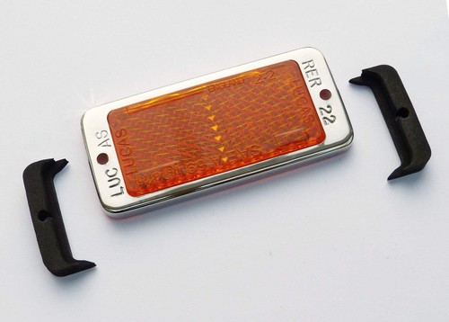 Lucas rer22 amber reflector - amber,