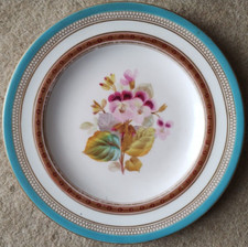 Minton(?) Plate with Violets