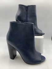 Aldo Leather Ankle Boots. RRP £100 Block Heel. Zip. Size 4