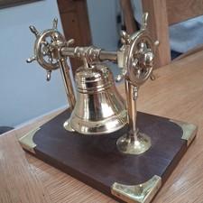 Vintage Brass Hand ships