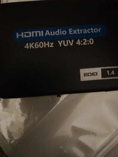 Hdmi extractor - 4k,
