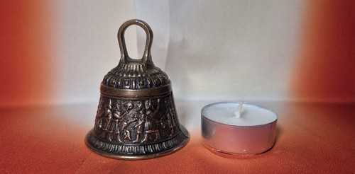 Vintage brass sanctuary bell - brass,