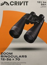 Crivit Zoom Binoculars 12-36 x