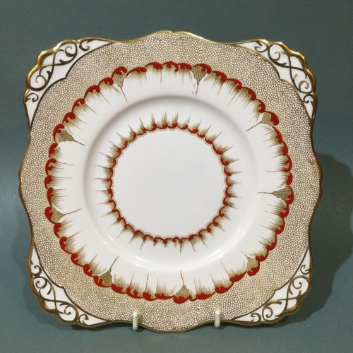 Tuscan bone china cake plate - cake,