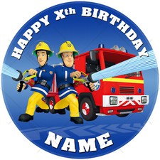 Fireman Sam Cake Topper