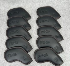 Black Ping Faux PU Leather