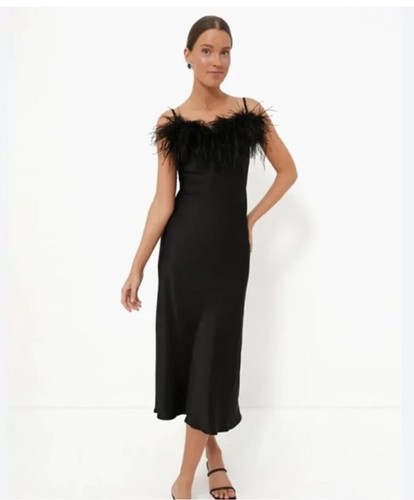 Nwt sleeper black boheme - black, satin