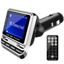 Bluetooth Car FM Transmitter MP3 Player Radio Adapter Kit USB LCD Screen 1.4in