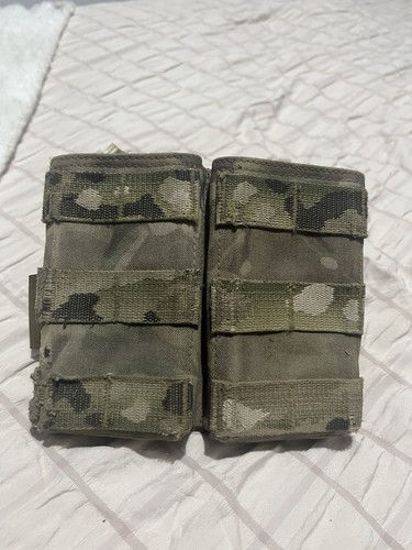 Mag pouch double open 56mm - open, 5.56mm
