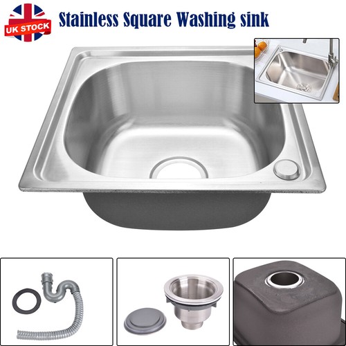 Stainless steel single bowl - stainless,