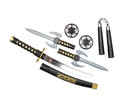 Ninja weapon set - ninja,