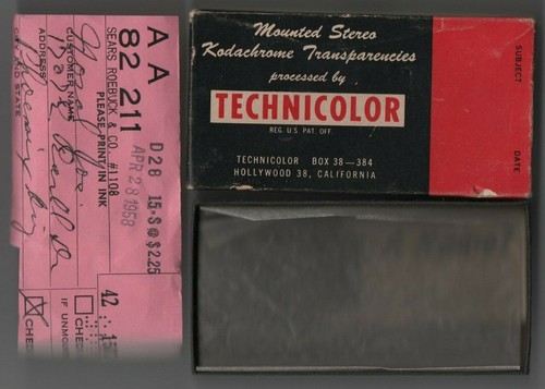 1958 kodachrome technicolor - 1958,