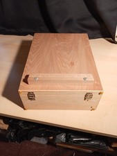  ARTIST WATERCOLOUR OIL ACRYLIC BOX EASEL TABLE Top & CONTENTS 