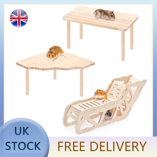Natural wooden hamster - wooden,